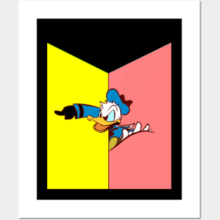 angry donald duck Posters and Art